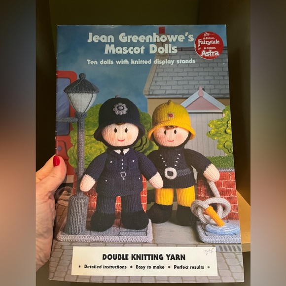 Other Knitting Pattern Book Jean Greenhowes Mascot Dolls Poshmark